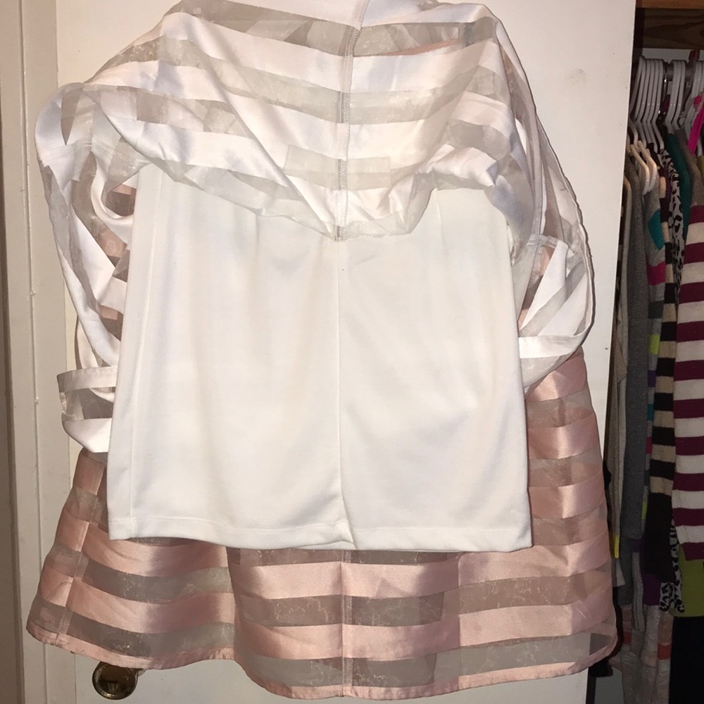💕⚪️Striped skirt⚪️💕
